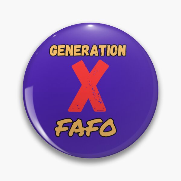Item preview, FAFO  designed and sold by GenXThinks.