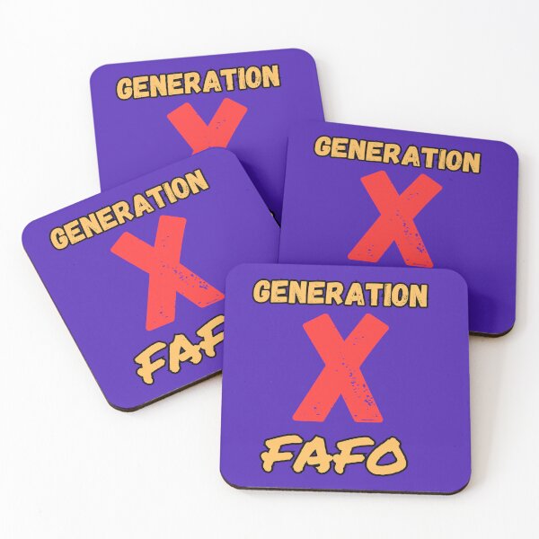 Item preview, FAFO  designed and sold by GenXThinks.