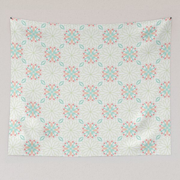 Item preview, Pastel Peach Floral Harmony designed and sold by Larify.