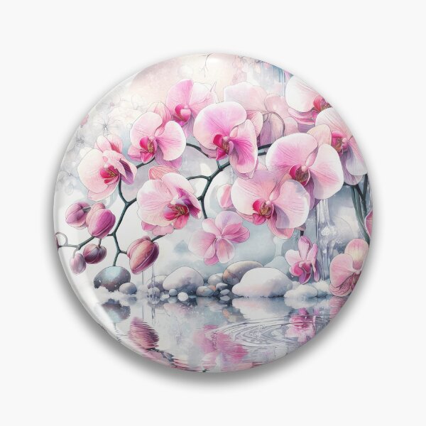 Item preview, Frost Moon Orchids designed and sold by PatomanColor.