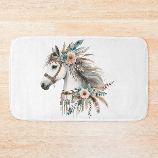 Item preview, Boho Horse Design Freyjas Favor Freyjugripur Norse Mythology designed and sold by dcohea.