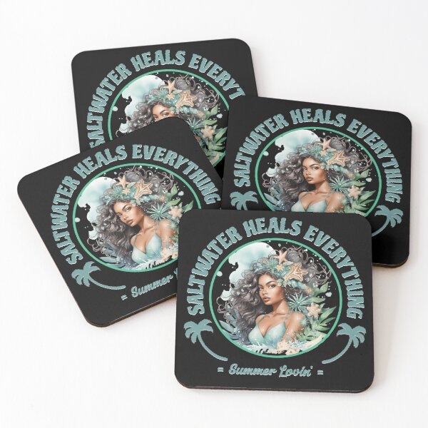 Item preview, Saltwater heals everything designed and sold by MarblesManaged.