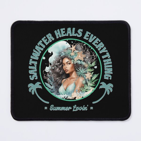 Item preview, Saltwater heals everything designed and sold by MarblesManaged.