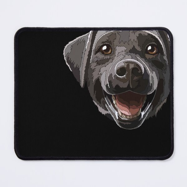 Item preview, Happy Black Labrador Puppy designed and sold by Just-Arts-4U.