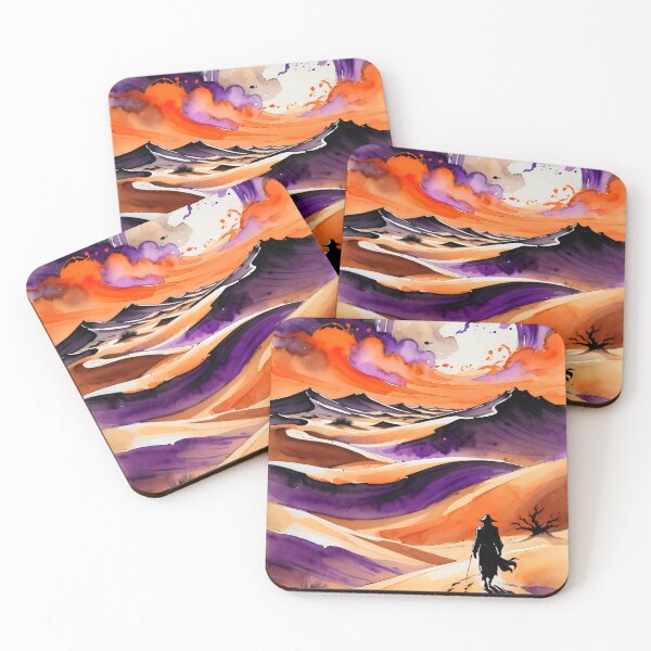 Item preview, Desert Explorer at Night designed and sold by ByteyCreatives.