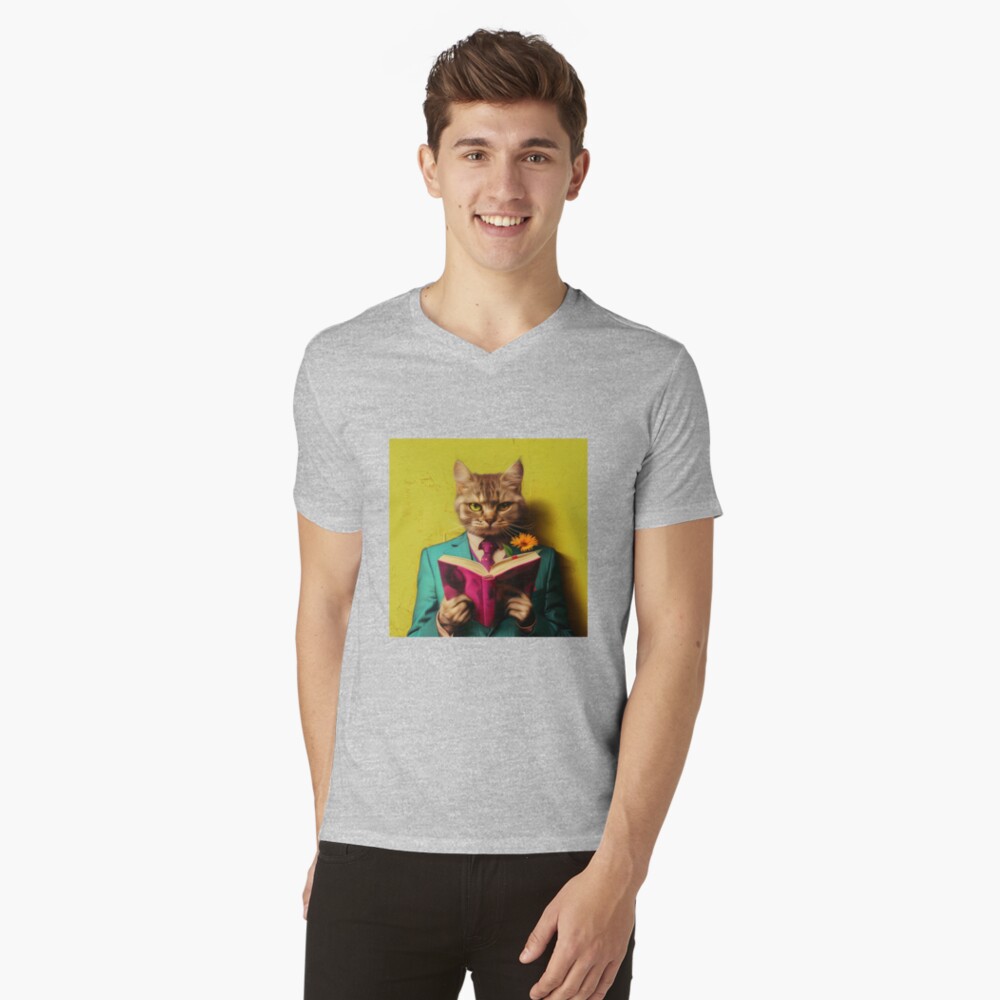 Item preview, V-Neck T-Shirt designed and sold by PixcelStudioB.