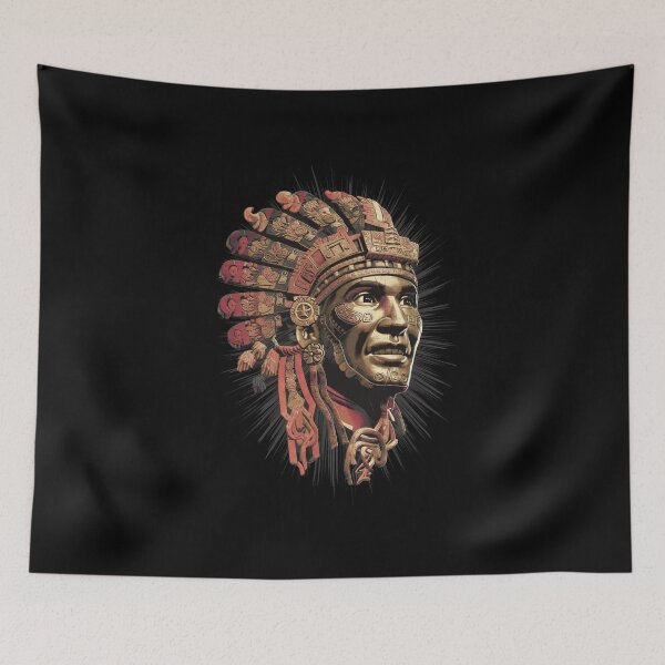 Item preview, Mayan Man Face designed and sold by YoungMind95.