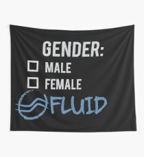 Geschlecht: Flüssig! Wandbehang