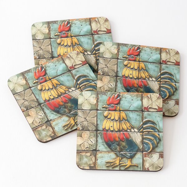 Item preview, The Rooster: a mosaic designed and sold by stevepmp.
