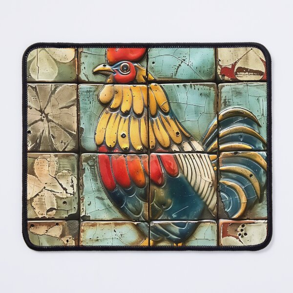 Item preview, The Rooster: a mosaic designed and sold by stevepmp.