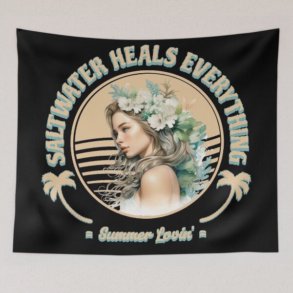 Item preview, Saltwater heals everything light designed and sold by MarblesManaged.