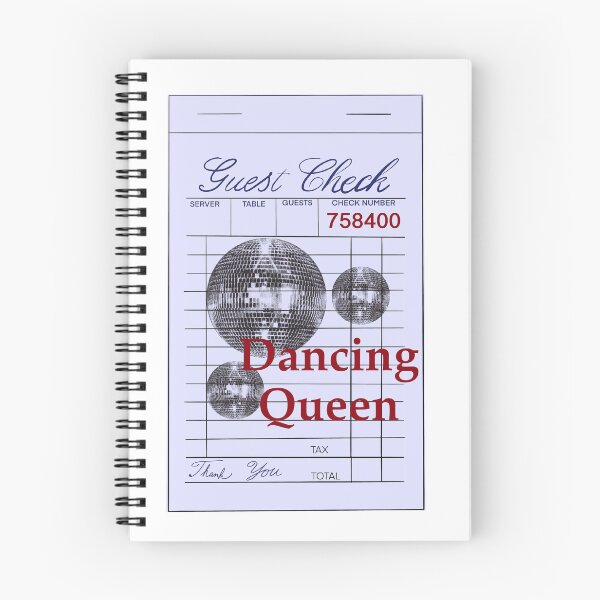 Item preview, Guest Check: Dancing Queen designed and sold by discocowgirl.