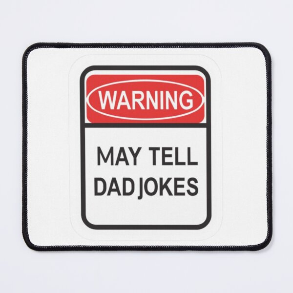 Item preview, Warning May Tell Dad Jokes  designed and sold by CharmStudio.