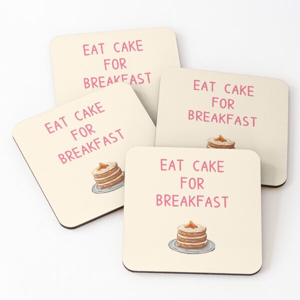 Item preview, Eat Cake For Breakfast - Carrot Cake designed and sold by sakurashorty.