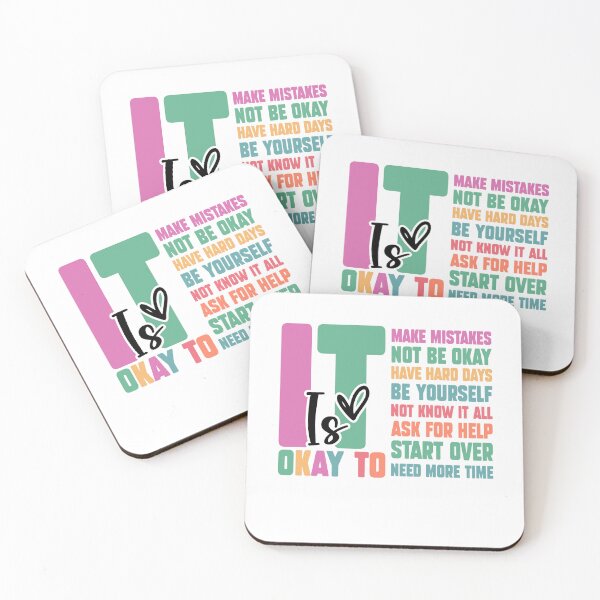 Item preview, It Is Okay To, ABA Therapist, Speech Therapy, BCBA, Mental Health, RBT, AAC, Inspirational designed and sold by behindthefacts.