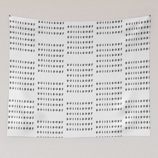 Item preview, Düsseldorf | Typography Design | Minimalist Aesthetic designed and sold by RM-Journey.