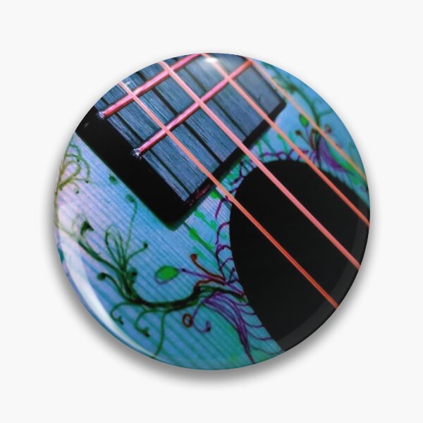 Item preview, Ukulele in neon designed and sold by Sarah Denny.