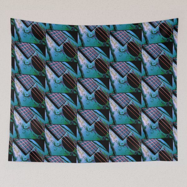 Item preview, Ukulele in neon designed and sold by Sarah Denny.