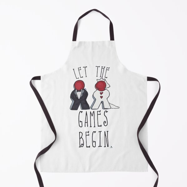 Item preview, Let the Games Begin Meeple Wedding Art designed and sold by mytshirtfort.