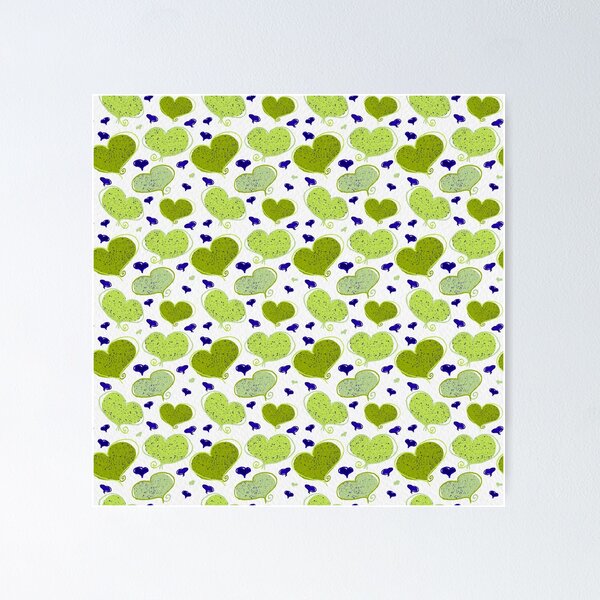Item preview, Pop Hearts - Lime Violet designed and sold by SandieMarie.