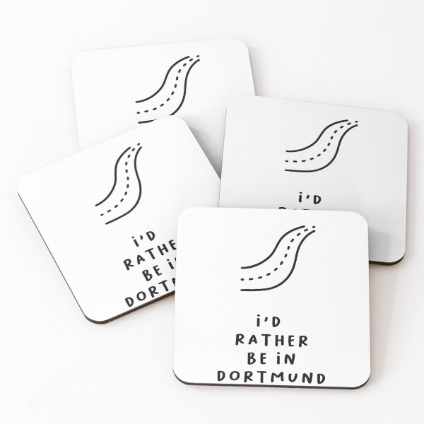 Item preview, I'd Rather be in Dortmund | Typography Design | Minimalist Aesthetic designed and sold by RM-Journey.
