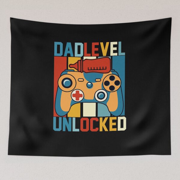 Item preview, Dad Level Unlocked: Gaming Fatherhood designed and sold by Lukasz Sadowski.