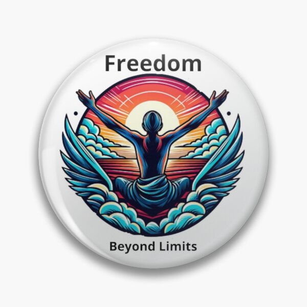 Item preview, Freedom Beyond Limits: Transcending Boundaries and Embracing Endless Possibilities designed and sold by 0penvimark.