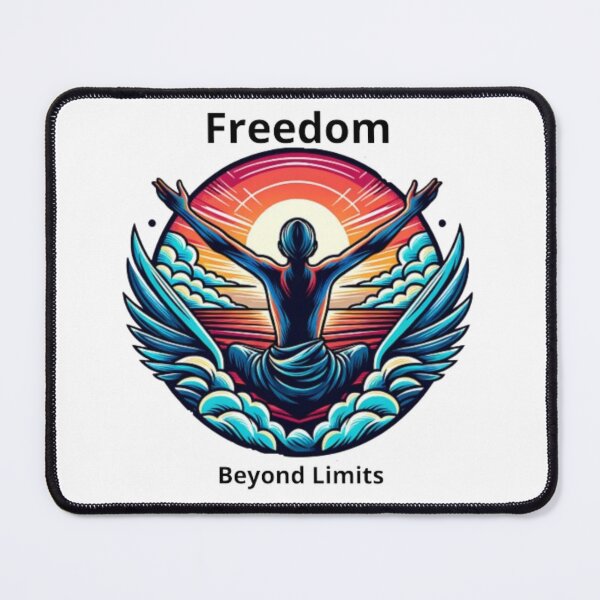 Item preview, Freedom Beyond Limits: Transcending Boundaries and Embracing Endless Possibilities designed and sold by 0penvimark.