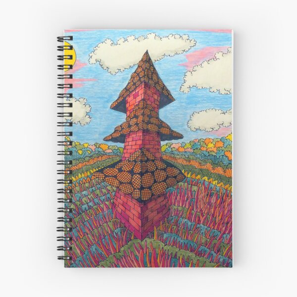 Item preview, 841 - PAGODA DESIGN - DAVE EDWARDS - COLOURED PENCILS - 2024 designed and sold by BLYTHART.
