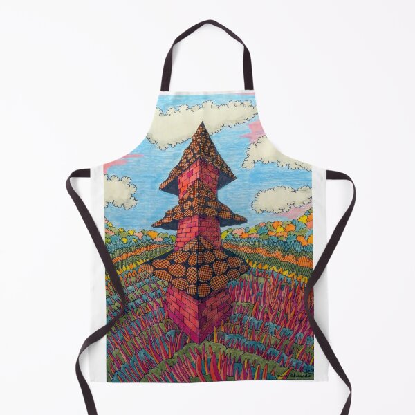 Item preview, 841 - PAGODA DESIGN - DAVE EDWARDS - COLOURED PENCILS - 2024 designed and sold by BLYTHART.