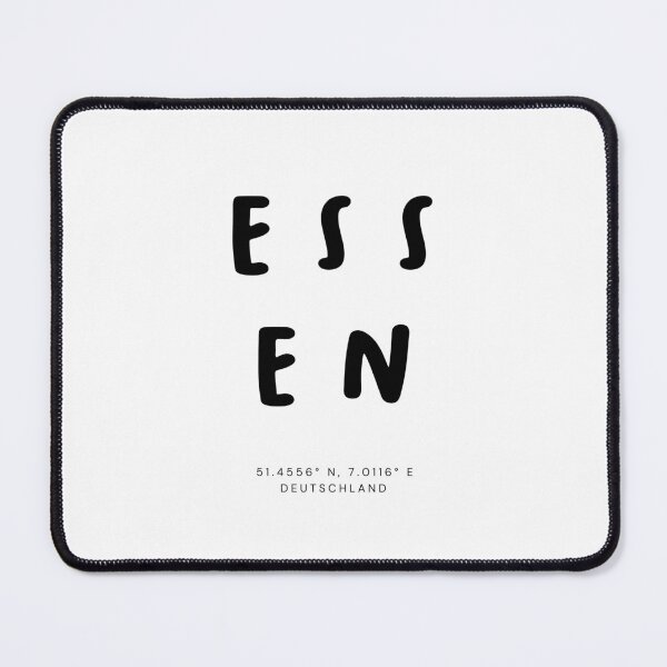 Item preview, Essen | Typography Design | Design Map Coordinates designed and sold by RM-Journey.