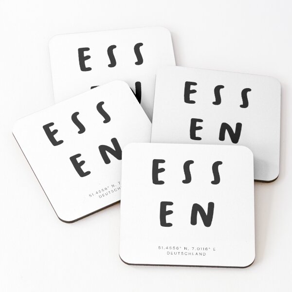 Item preview, Essen | Typography Design | Design Map Coordinates designed and sold by RM-Journey.