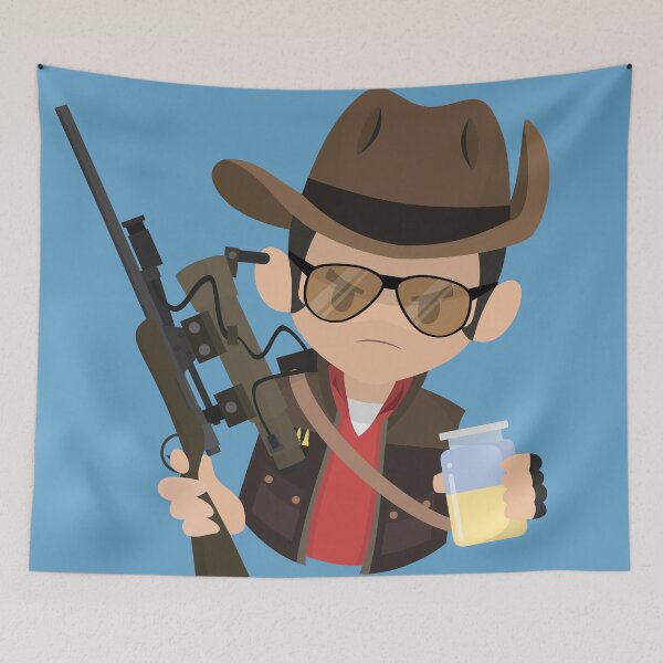 Item preview, Team Fortress 2 | The Sniper designed and sold by Platesandoatcakes.