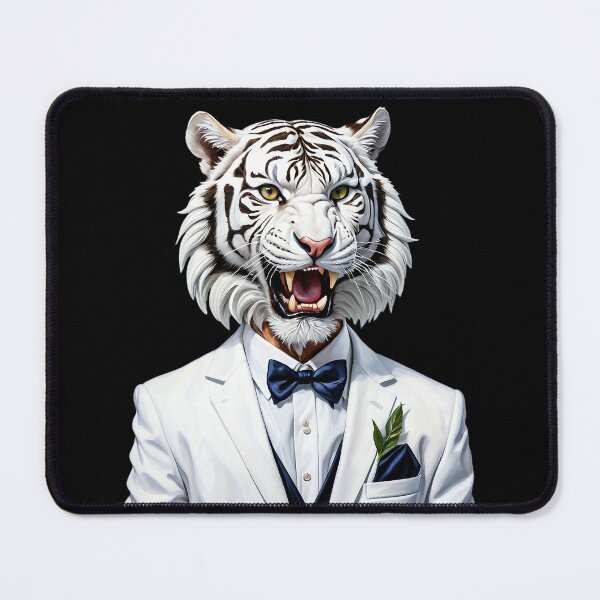 Item preview, White Tiger Bond designed and sold by JackrabbitPub.