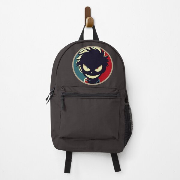 Item preview, Malevolent Anime Villain Illustration | Sinister Smile | Colorful Circular Design | Intriguing Japanese Art designed and sold by GALUMARKET.