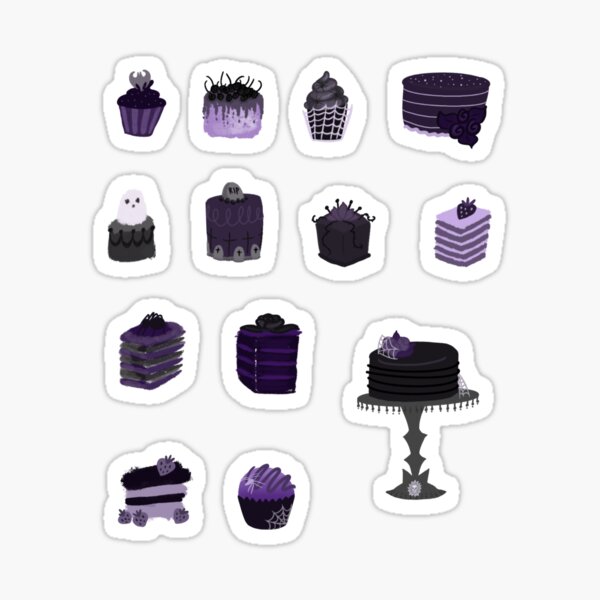 Gothic Cakes Sticker