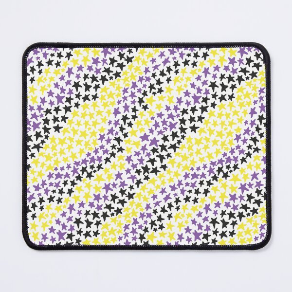 Item preview, Nonbinary Pride Stars designed and sold by Keely Tyler.