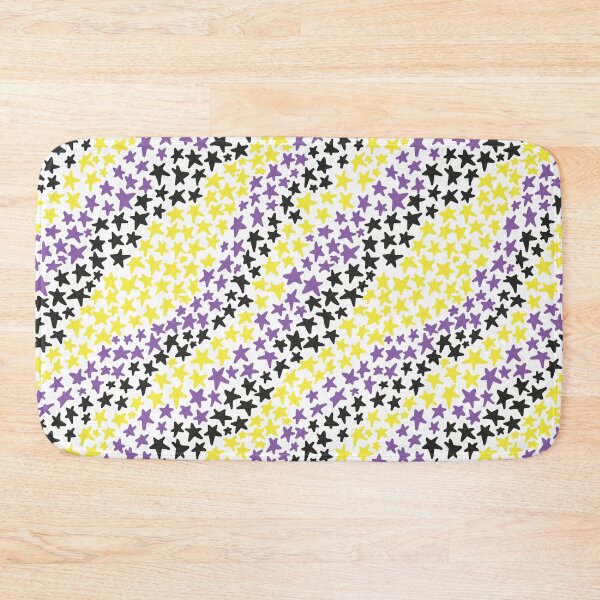 Item preview, Nonbinary Pride Stars designed and sold by Keely Tyler.