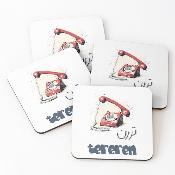 Item preview, Ring Up the Fun with Tereren – Hilarious Retro Phone Meme Collection! تررن تررن بالعربي مضحك برنلك designed and sold by FUNqoosh.