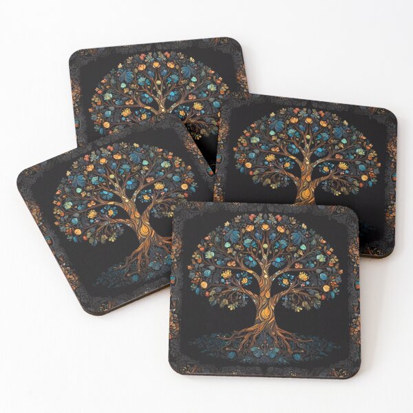 Item preview, The Enchanted Mosaic Tree designed and sold by FocusedArt.