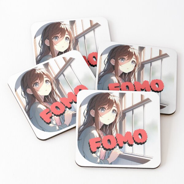 Item preview, Anime: Fear Of Missing Out designed and sold by DecalDash.