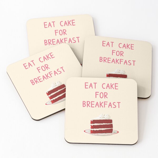 Item preview, Eat Cake For Breakfast - Red Velvet Cake designed and sold by sakurashorty.