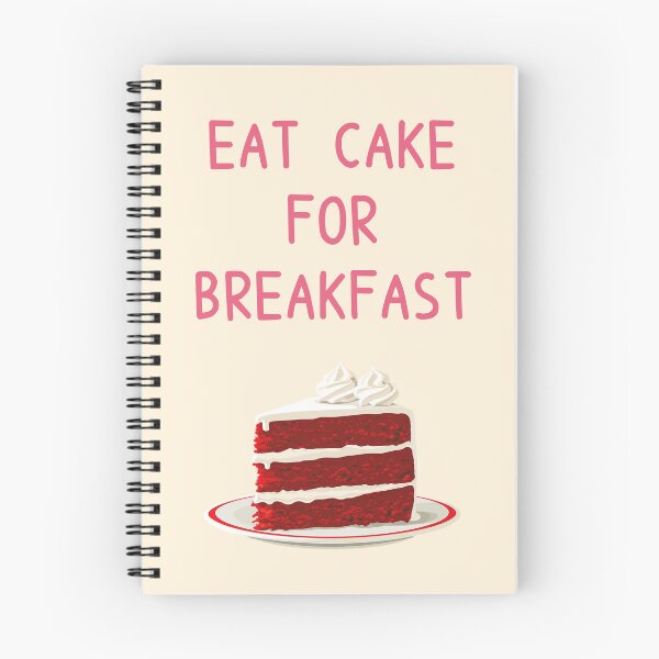 Item preview, Eat Cake For Breakfast - Red Velvet Cake designed and sold by sakurashorty.