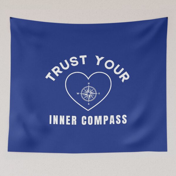 Item preview, Trust Your Inner Compass Be Brave Stay Wild designed and sold by StudioTina.