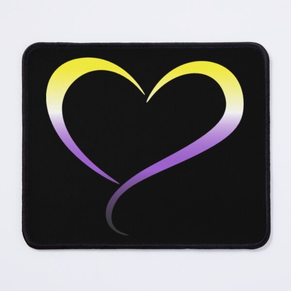 Item preview, Gender Nonbinary Rainbow heart Graphic, LGBTQ+ Heart, Pride Heart Graphic, Unisex designed and sold by PrideBeProud.