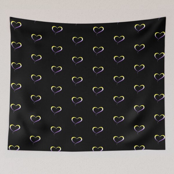 Item preview, Gender Nonbinary Rainbow heart Graphic, LGBTQ+ Heart, Pride Heart Graphic, Unisex designed and sold by PrideBeProud.
