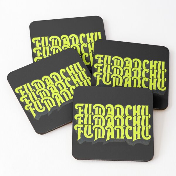 Item preview, Fu MANCHU - Artwork Logo designed and sold by MetalRockMusic.