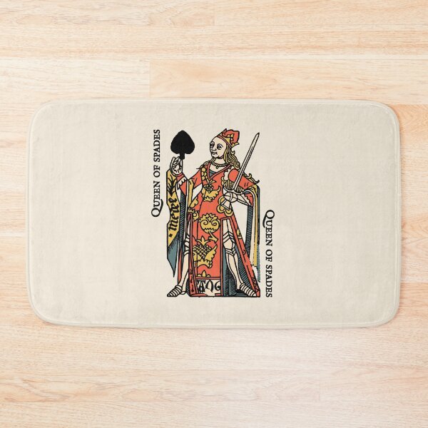 Item preview, Vintage Character of Playing Card Queen of Spades designed and sold by KewaleeTee.