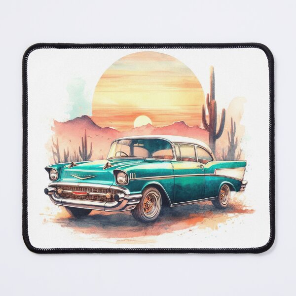 Item preview, Teal and White 57 Chevy designed and sold by Libretti.