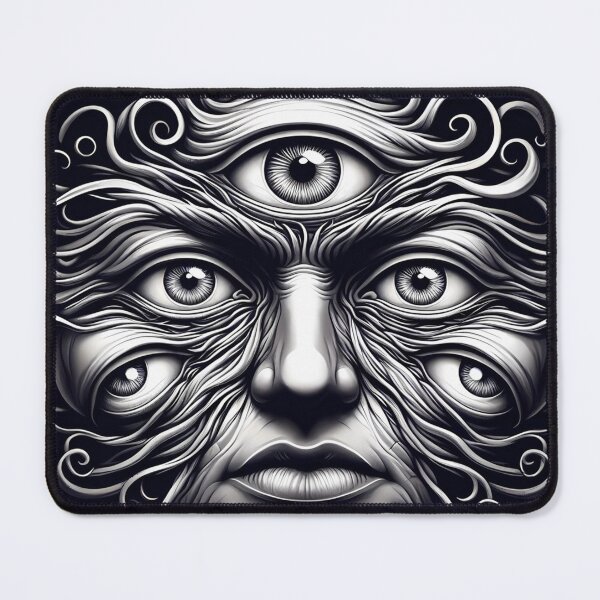 Item preview, Visionary Whorls: The Multieyed Enigma designed and sold by aminz4.